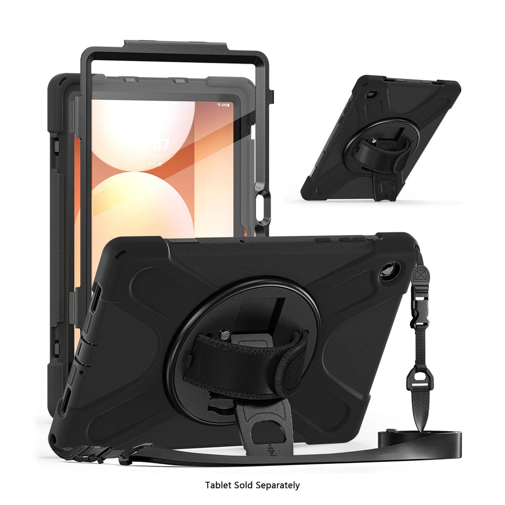 Samsung Galaxy Tab A11+ / A9+ 11-inch Case - Heavy-Duty, Hand Strap | Raider-X Series