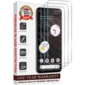 Entronix Clear Screen Protector Compatible with Galaxy A55 - 3-Piece Combo