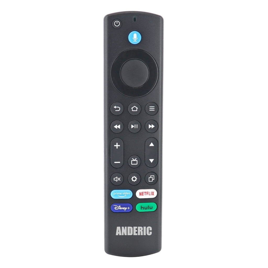 Anderic Substitute For Amazon 3rd Gen / 4k Alexa Voice with TV control Streaming Remote Control [RRF1G1]