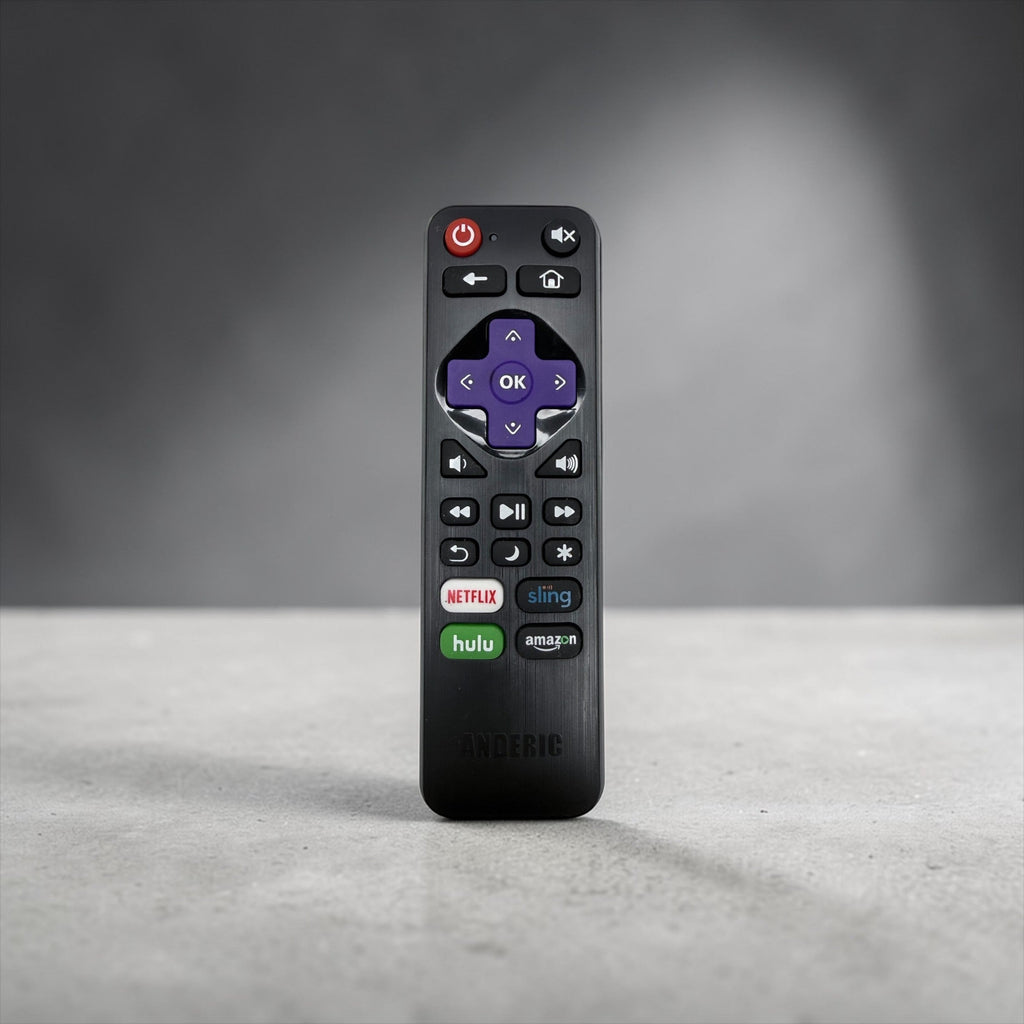 Anderic Substitute for RCA RC-AFIR 2022 ROKU TV Remote Control [RRLF16]